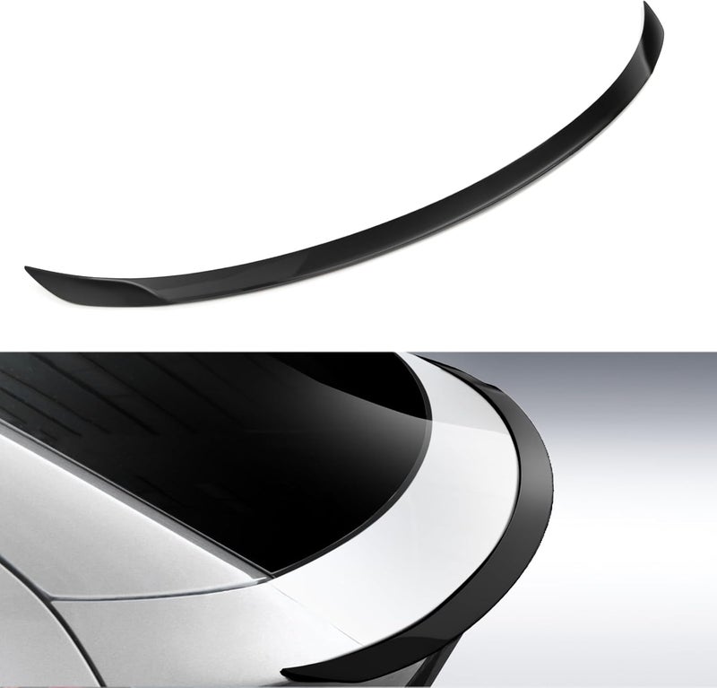 Abystar Gloss Black Spoiler for Tesla Model Y Juniper 2026, ABS Rear Trunk Wing, Sporty High Gloss Rear Lip Spoiler, Aerodynamic Upgrade, Easy No-Drill Installation - Image 1